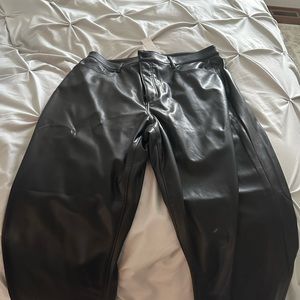 Nwt pleather 5 pocket pants